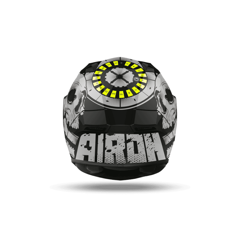 KASK AIROH VALOR AKUNA YELLOW GLOSS 