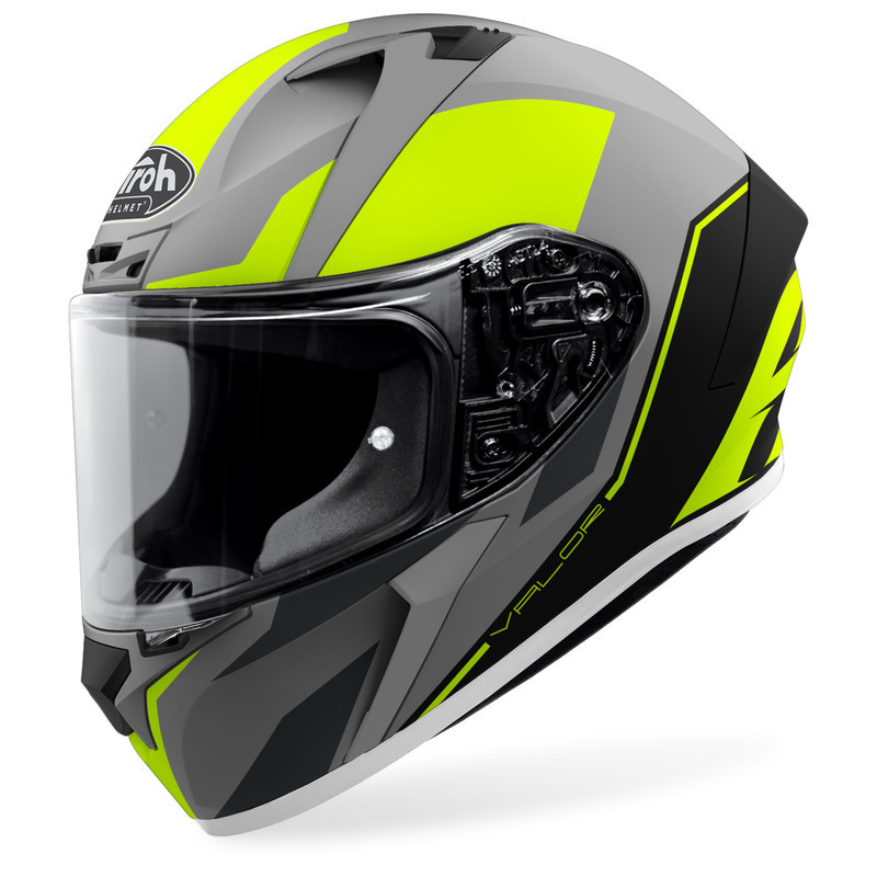 KASK AIROH VALOR WINGS YELLOW MATT 