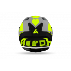KASK AIROH VALOR WINGS YELLOW MATT 
