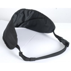 POKROWIEC NA SZYBĘ Z PASKIEM R&G, BLACK