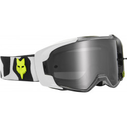 GOGLE FOX VUE PSYCIS BLACK/WHITE - SZYBA SPARK ENDURO CROSS
