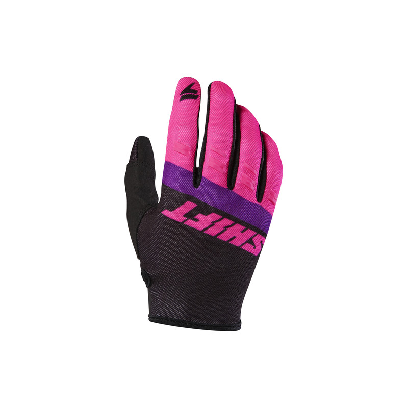 RĘKAWICE SHIFT WHIT3 AIR BLACK/PINK  ENDURO CROSS