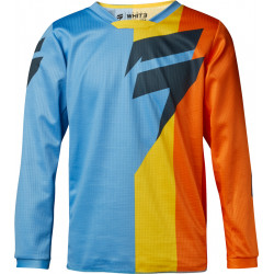 BLUZA SHIFT JUNIOR WHIT3 TARMAC ORANGE/BLUE  ENDURO CROSS