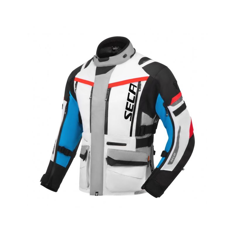 KURTKA SECA ARRAKIS III GREY/BLUE/RED