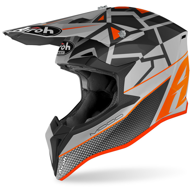 KASK AIROH WRAAP MOOD ORANGE MATT 