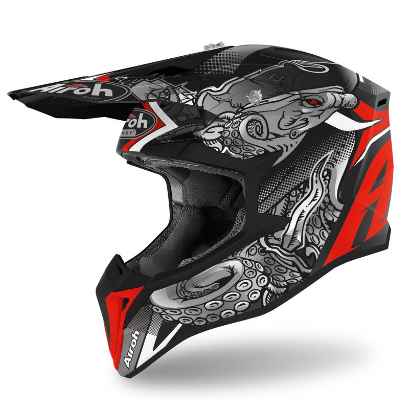 KASK AIROH WRAAP OCTOPUS MATT 