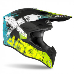 KASK AIROH WRAAP SMILE YELLOW MATT