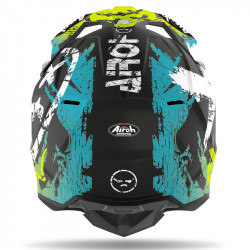 KASK AIROH WRAAP SMILE YELLOW MATT