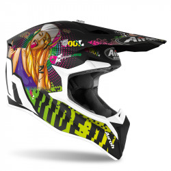 KASK AIROH JUNIOR WRAAP PIN-UP MATT 