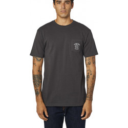 T-SHIRT FOX WRENCHED PCKT PREM BLACK VINTAGE  ENDURO CROSS