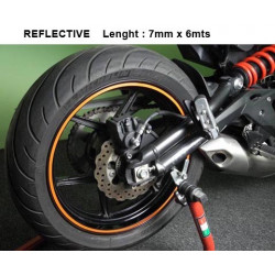 REFLECTIVE STICKER STRIP KEITI ORANGE