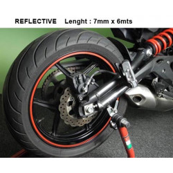 REFLECTIVE STICKER STRIP KEITI RED