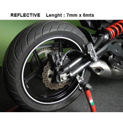 REFLECTIVE STICKER STRIP KEITI WHITE