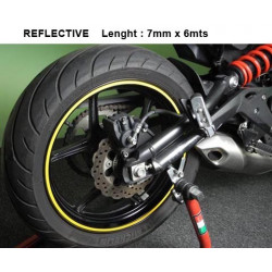 REFLECTIVE STICKER STRIP KEITI YELLOW