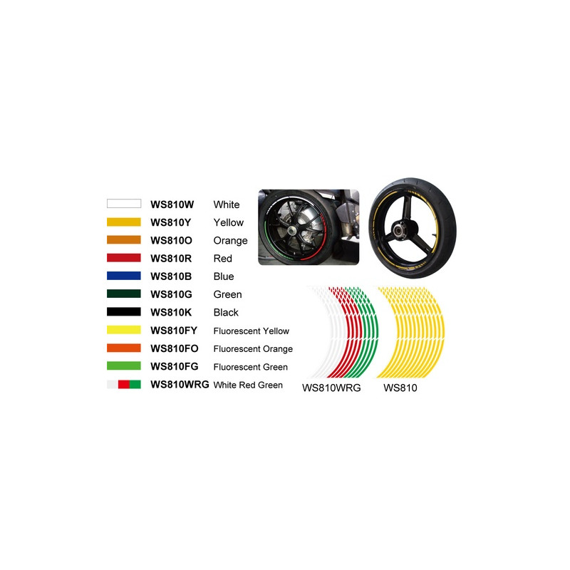REFLECTIVE STICKER KEITI FLUO. YELLOW