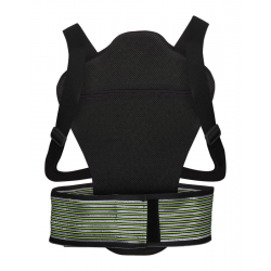 OCHRANIACZ PLECÓW IXS RS-10 BLACK/GREEN 