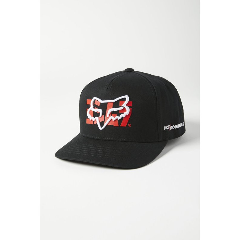 CZAPKA Z DASZKIEM FOX YOSHIMURA FOX SNAPBACK BLACK  ENDURO CROSS