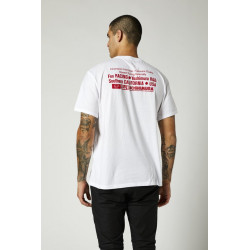 T-SHIRT FOX YOSHIMURA RACER PROFILE OPTIC WHITE  ENDURO CROSS