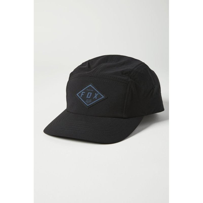 CZAPKA Z DASZKIEM FOX BADGE 5 PANEL BLACK  ENDURO CROSS