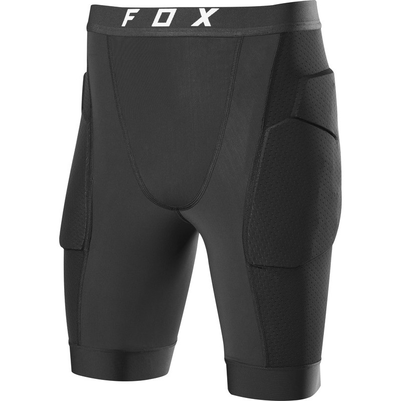 SPODENKI Z OCHRANIACZAMI FOX BASEFRAME PRO BLACK  ENDURO CROSS