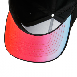 CZAPKA Z DASZKIEM FOX PYRE SNAPBACK BLACK  ENDURO CROSS