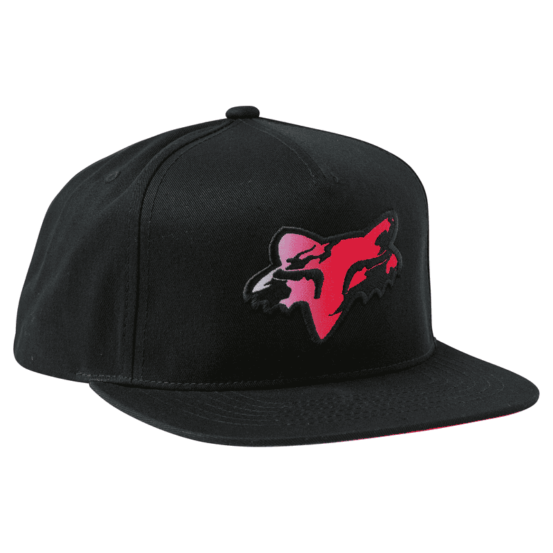 CZAPKA Z DASZKIEM FOX JUNIOR PYRE SNAPBACK BLACK  ENDURO CROSS