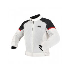 KURTKA RICHA RICHA KURTKA / JACKET AUYAN WP LIGHT GREY/BLUE/RED