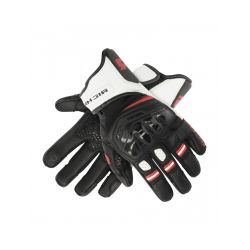 RĘKAWICE RICHA RICHA RĘKAWICE / GLOVES STRADALE STEALTH BLACK/WHITE/RED