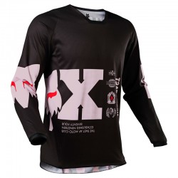 BLUZA FOX 180 ILLMATIK BLACK  ENDURO CROSS