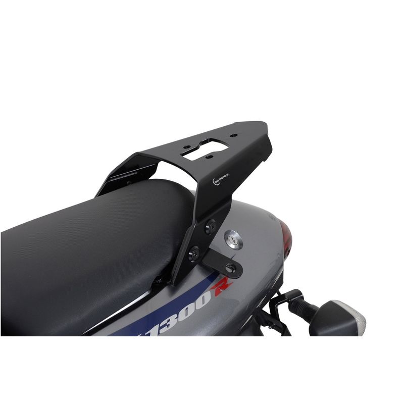 STELAŻ POD PŁYTĘ MONTAŻOWĄ KUFRA ALU-RACK SW-MOTECH SUZUKI GSX 1300 R HAYABUSA (99-07), BLACK