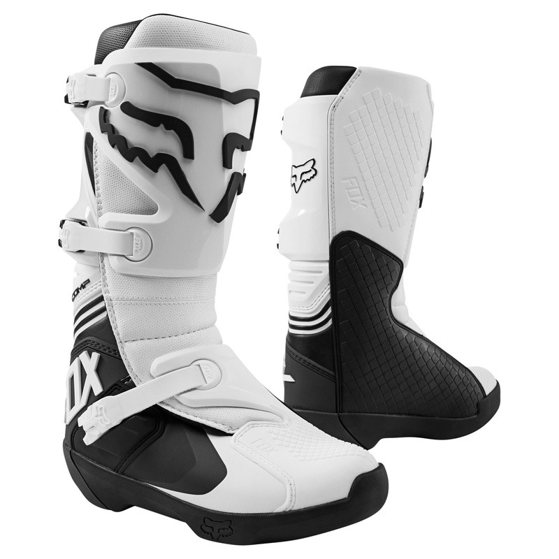 BUTY FOX COMP WHITE  ENDURO CROSS