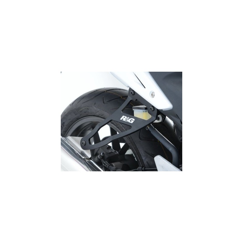 MOCOWANIE WYDECHU + ZAŚLEPKA PODNÓŻKA RG RACING HONDA CBR500R/ CB500F 13- BLACK