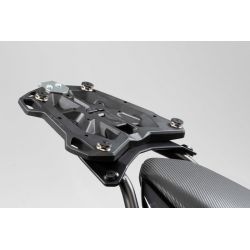 ZESTAW KUFRA CENTRALNEGO TRAX ADV SW-MOTECH MOTO GUZZI V85 TT (19-), BLACK 38L