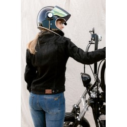 KURTKA JEANS BROGER FLORIDA LADY WASHED BLACK 