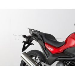 ZESTAW KUFRÓW BOCZNYCH TRAX ADV I STELAŻY SW-MOTECH HONDA NC700 S/X, NC750 S/X, BLACK 37/37L