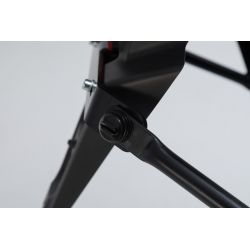 ZESTAW KUFRÓW BOCZNYCH TRAX ADV I STELAŻY SW-MOTECH CRF1000L AFRICA TWIN (15-17), BLACK 45/37L
