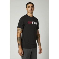 T-SHIRT FOX APEX TECH BLACK/RED  ENDURO CROSS