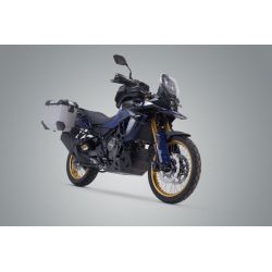 ZESTAW KUFRÓW BOCZNYCH TRAX ADV SUZUKI V-STROM 800DE (22-) SILVER 45/37L.