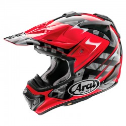 KASK ARAI MX-V SCOOP RED 