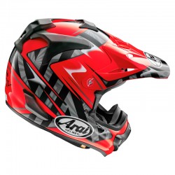 KASK ARAI MX-V SCOOP RED 