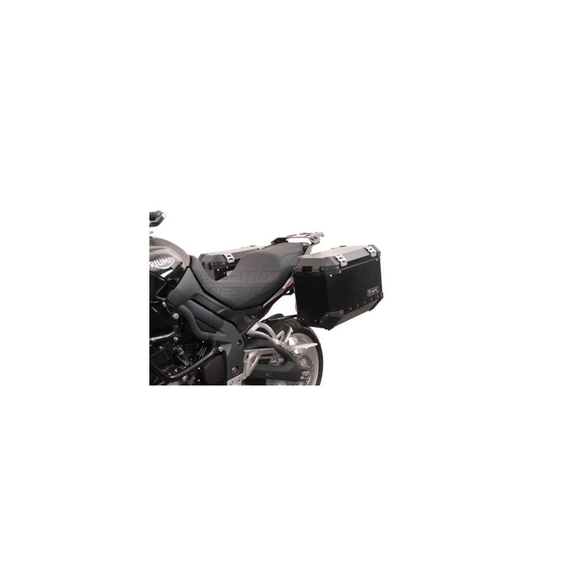 STELAŻ EVO NA KUFRY BOCZNE SW-MOTECH TRIUMPH TIGER 1050 (06-12), BLACK