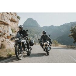 ZESTAW KUFRÓW BOCZNYCH AERO ABS I STELAŻY SW-MOTECH DUCATI MULTISTR 1260 (18-) BLACK 2X25L