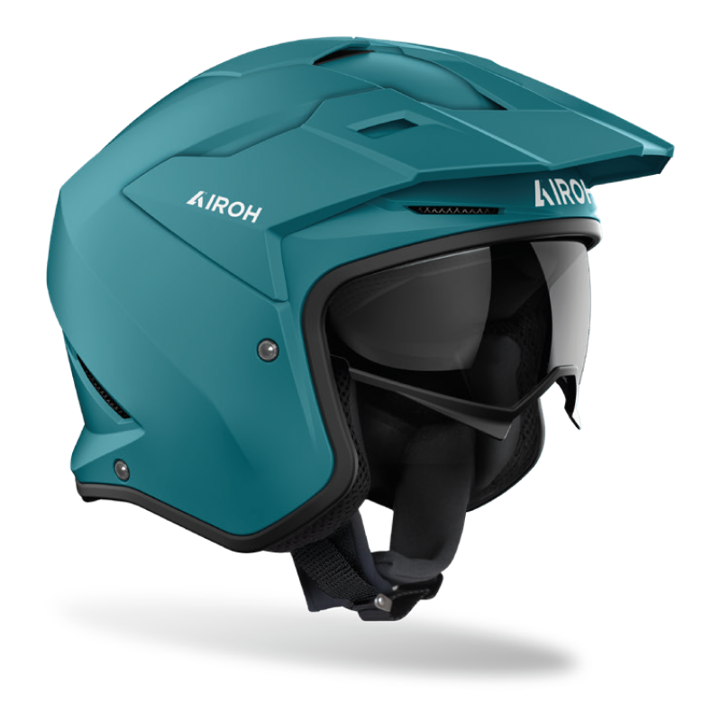 KASK AIROH KOMBAKT COLOR PETROL GREEN MATT KASK AIROH KOMBAKT COLOR PETROL GREEN MATT