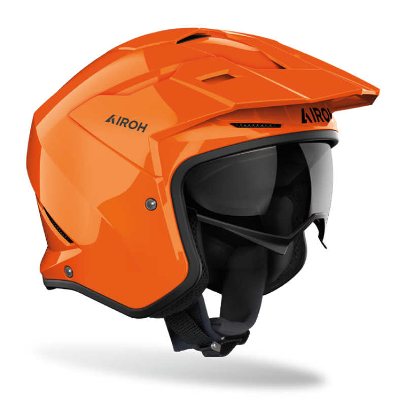 KASK AIROH KOMBAKT COLOR ORANGE GLOSS KASK AIROH KOMBAKT COLOR ORANGE GLOSS