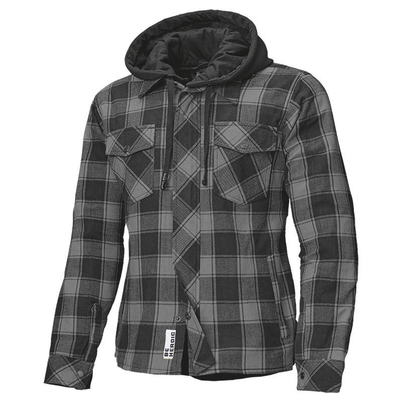 KOSZULA MOTOCYKLOWA HELD LUMBERJACK II GREY 