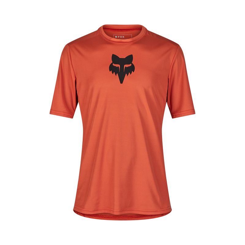 KOSZULKA ROWEROWA FOX RANGER LAB HEAD ATOMIC ORANGE ENDURO CROSS KOSZULKA ROWEROWA FOX RANGER LAB HEAD ATOMIC ORANGE ENDURO CROSS
