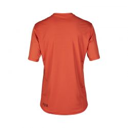 KOSZULKA ROWEROWA FOX RANGER LAB HEAD ATOMIC ORANGE  ENDURO CROSS