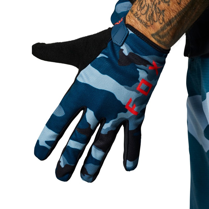 RĘKAWICE FOX RANGER BLUE CAMO  ENDURO CROSS