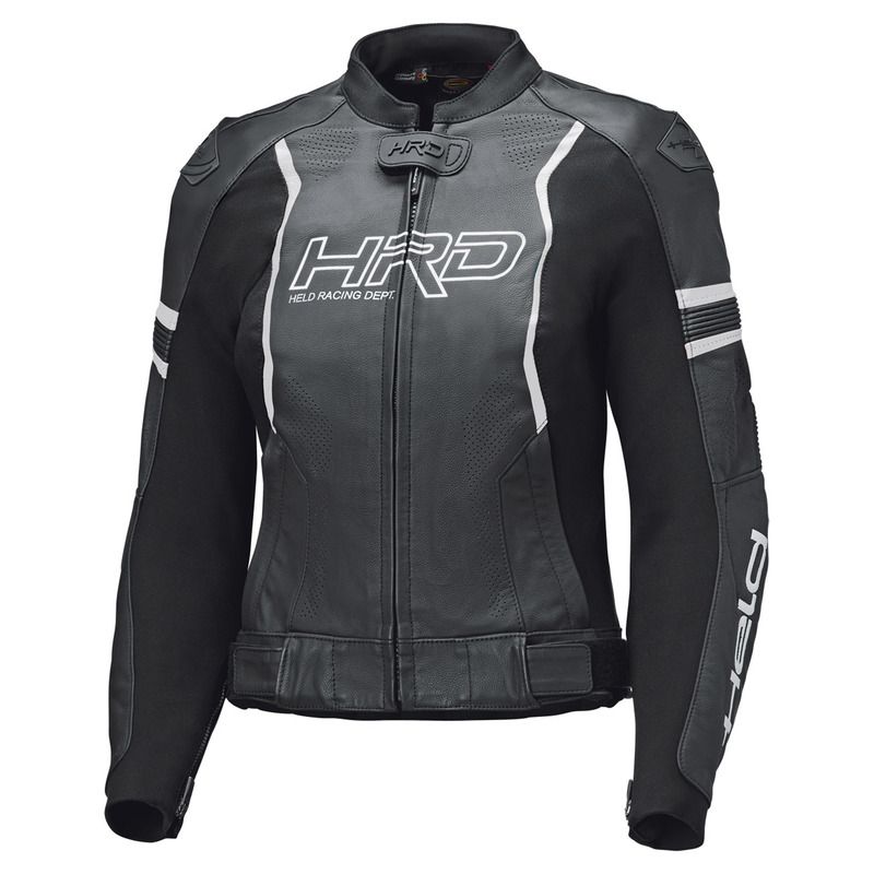 KURTKA SKÓRZANA HELD LADY STREET ROCKET IV BLACK/WHITE SLIM 