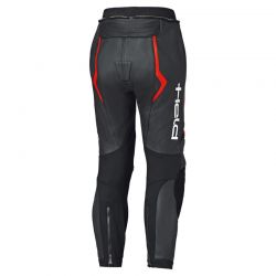 SPODNIE SKÓRZANE HELD LADY STREET ROCKET IV BLACK/FLUO RED 36